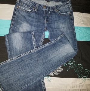 Silver bootcut Jean's sz 33wx33l
